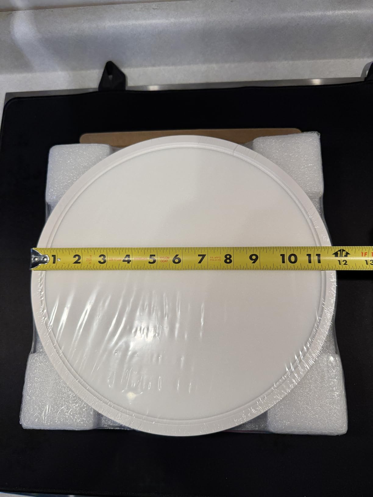 TALOYA Smart Ceiling Light,Main Light and RGB Night Light Dimmable,12 Inch customer photo 2