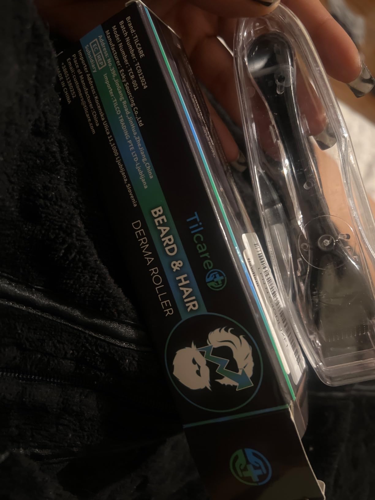 Beard and Hair Derma Roller (2 Pack) by Tilcare - Sterile Titanium Derma Roller 0.25mm customer photo 1