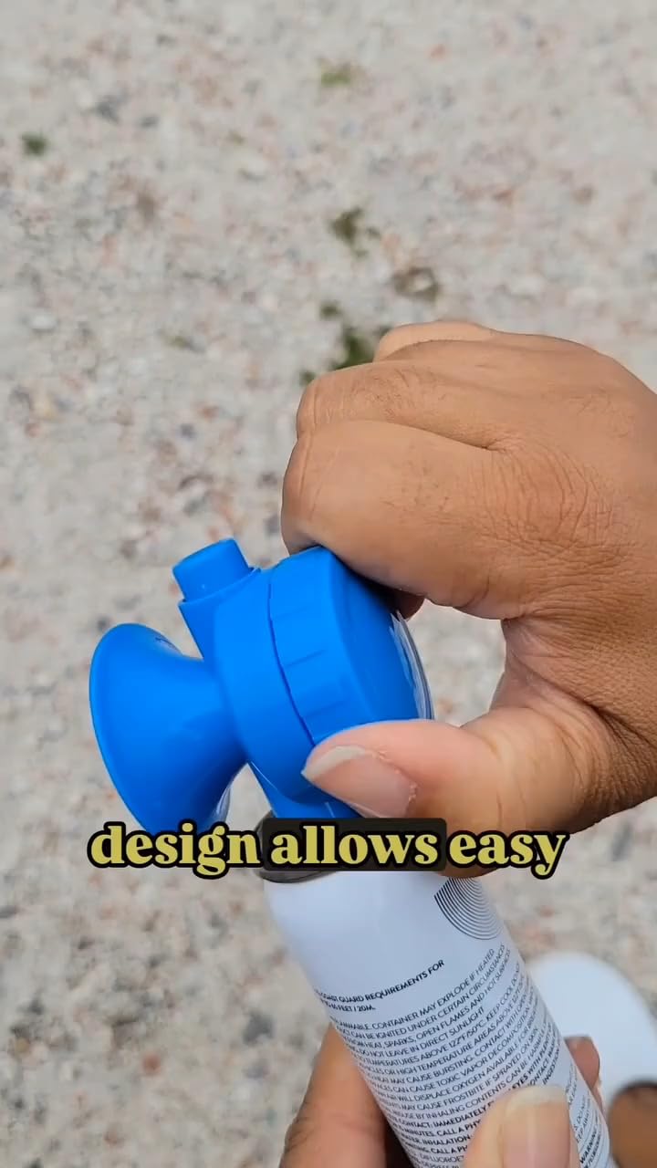 Guard Dog Security Air Horn for Safety, Loud Blow Horn, Hand Held Mini Air Horn, Fog and Boat Horn for Marine, Football Games, Sporting Events and Outdoor Alarms, Powerful 1-Mile Sound Blast 1.4 oz customer photo 2