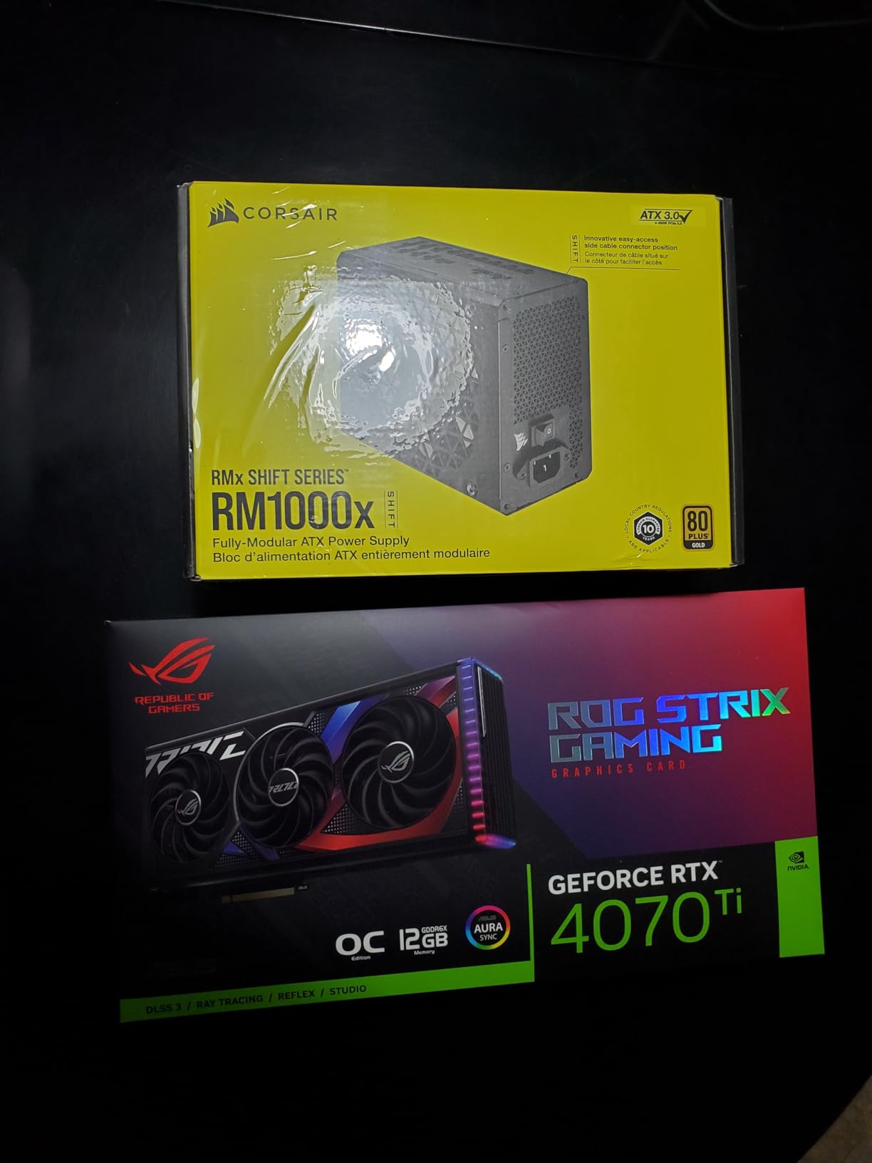 ASUS ROG Strix NVIDIA GeForce RTX 4070 Ti OC Edition Gaming Graphics Card (PCIe 4.0, 12GB GDDR6X, HDMI 2.1a, DisplayPort 1.4a), 3 Year Warranty customer photo 1