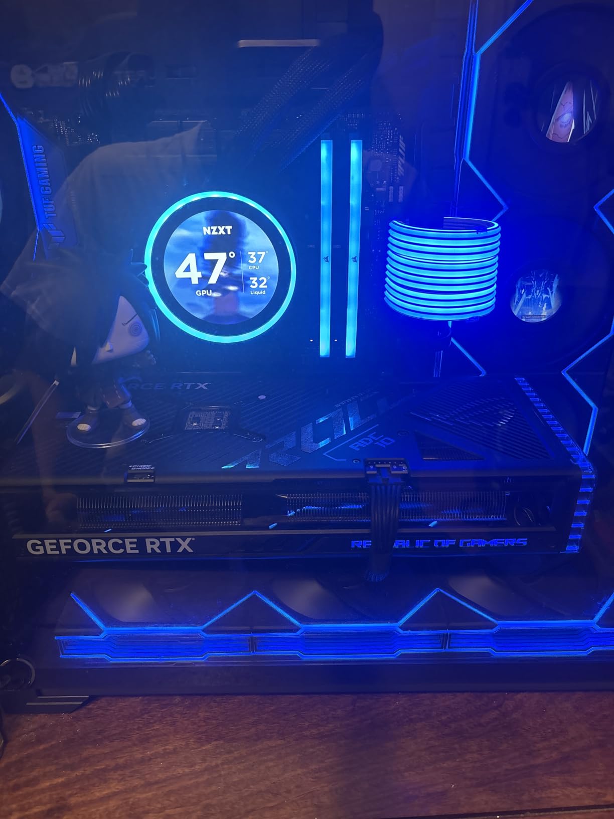 ASUS ROG Strix NVIDIA GeForce RTX 4070 Ti OC Edition Gaming Graphics Card (PCIe 4.0, 12GB GDDR6X, HDMI 2.1a, DisplayPort 1.4a), 3 Year Warranty customer photo 2