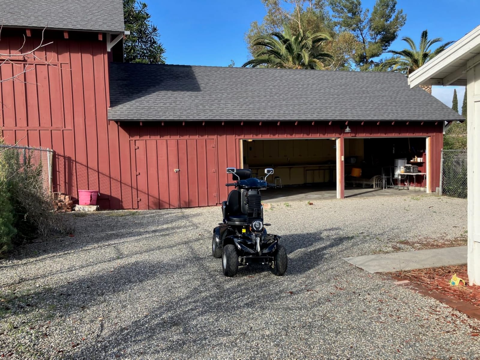 Mobility Scooters for Seniors & Adults 600lbs Capacity, Heavy Duty 4-Wheel 3-Speed Electric Powered Wheelchair Device 1000W All Terrain, Elderly-Lockbox Adjustable Seat (DJD Black 1000W) customer photo 1