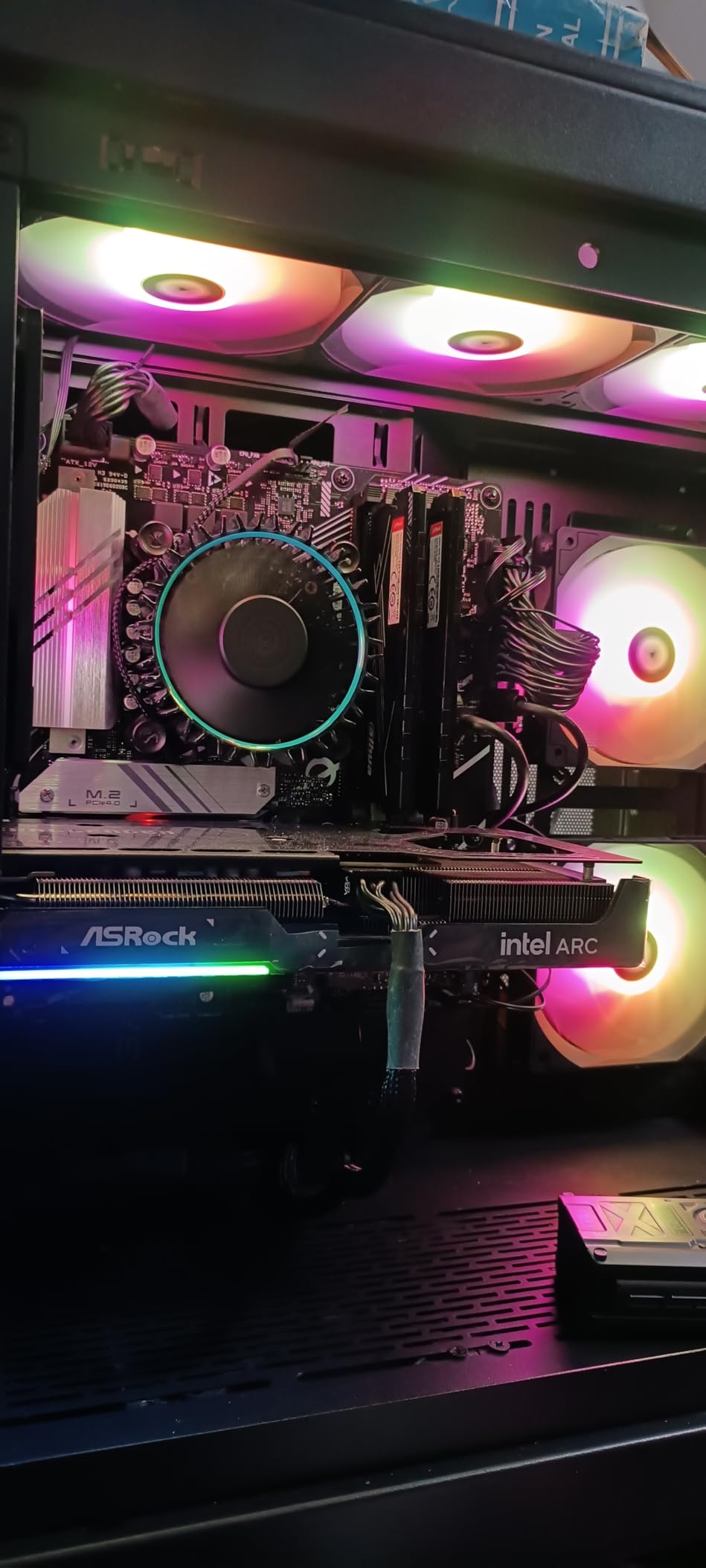 ASUS Prime B760M-A D4 Intel B760 (LGA 1700)(13th and 12th Gen) mATX Motherboard, PCIe 4.0, 2xM.2 Slots, 2.5Gb LAN, DisplayPort, Dual HDMI, Rear USB 3.2 Gen 2, Front 1 Type-C, Aura Sync customer photo 1