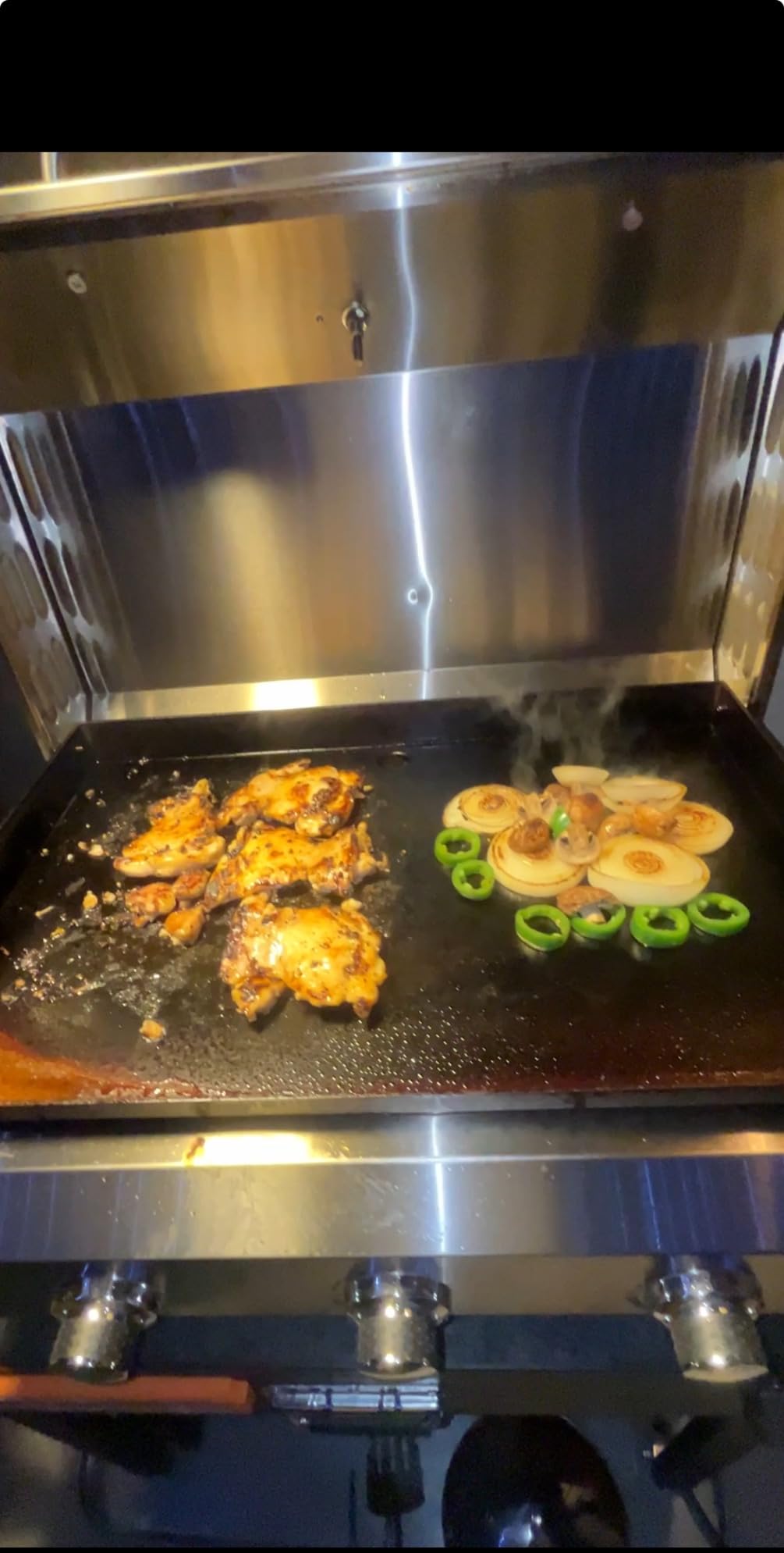 ONLYFIRE GRILLS Tabletop Gas Griddle 3 Burners, Propane Gas Stove, GS309 customer photo 2