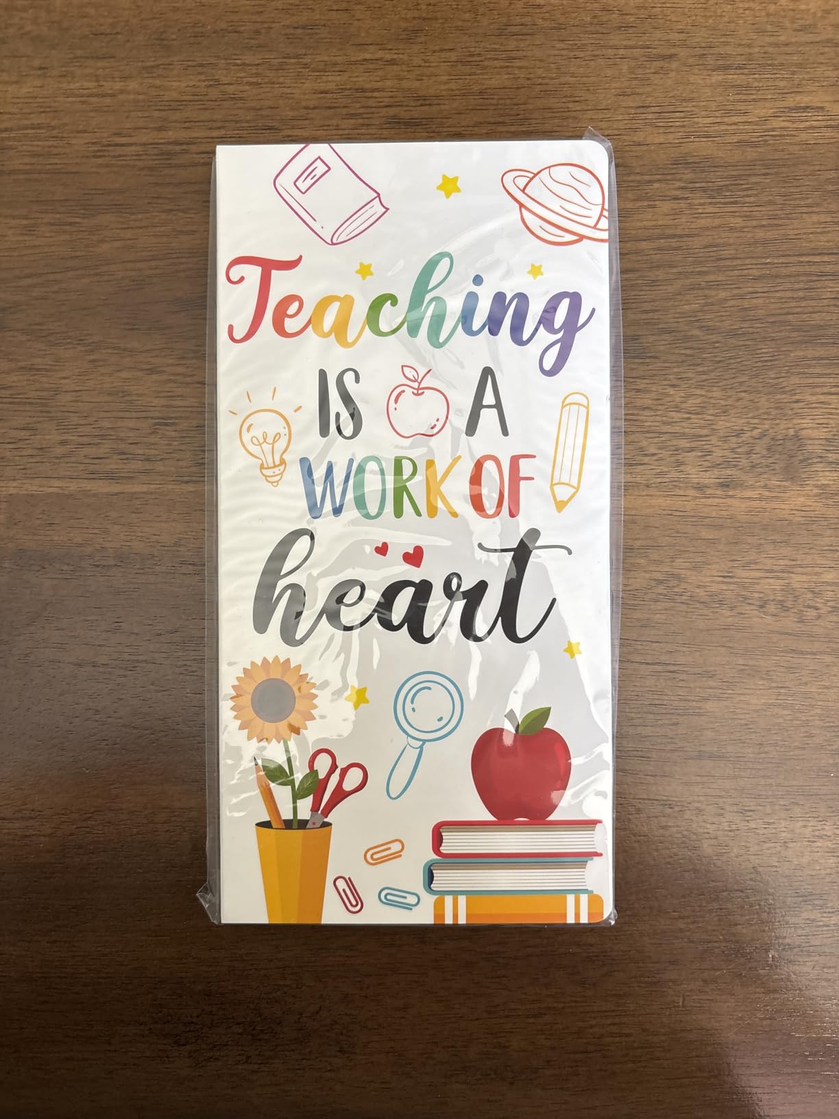 Xqumoi Teaching is A Work of Heart Sticky Notes Set Back to School Supplies customer photo 2
