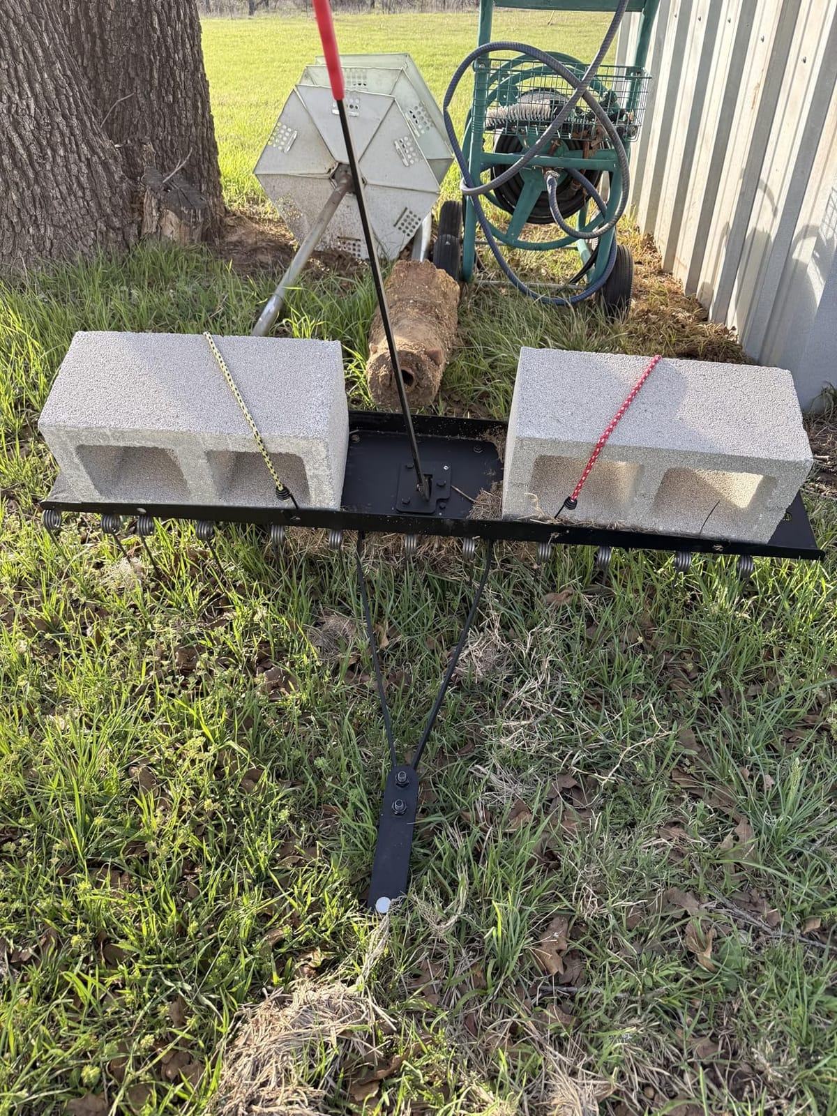 Suchtale 40 Inch Tow Behind Lawn Dethatcher with 20 Spring Tines customer photo 2