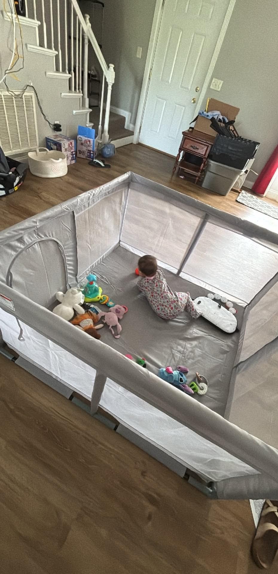 Hiaksedt Baby Playpen 50x50 Inch, Play Pens for Babies and Toddlers customer photo 1