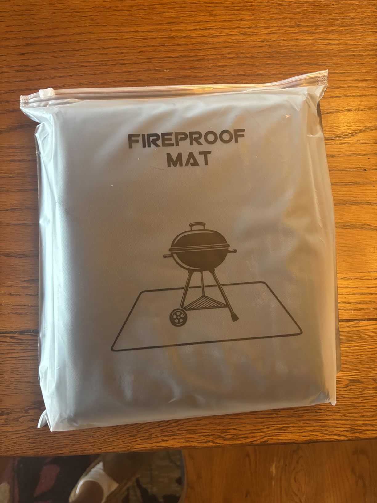 Protebox 60 x 40 inch Under Grill Mats for Outdoor Grill BBQ Deck Protector customer photo 2