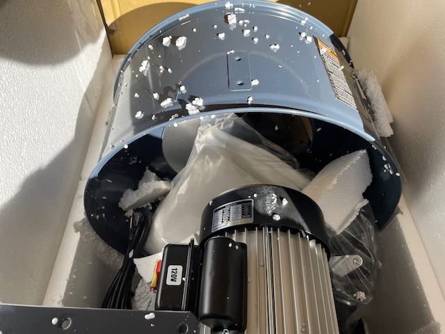 POWERTEC 1 HP, 560 CFM Portable Dust Collector with 1 Micron Dust Collector Bags, Dust Collectors for Woodworking Dust Collection System (DC5372) customer photo 2