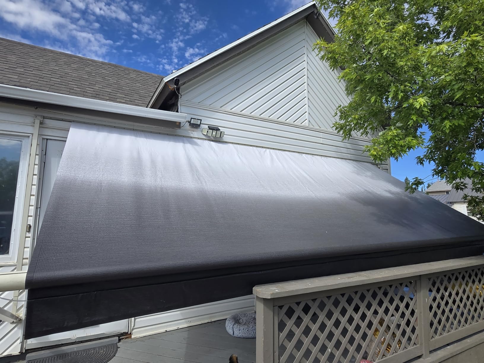 Kohree 16FT RV Awning Fabric Replacement, 19.5oz, Fabric 15'2