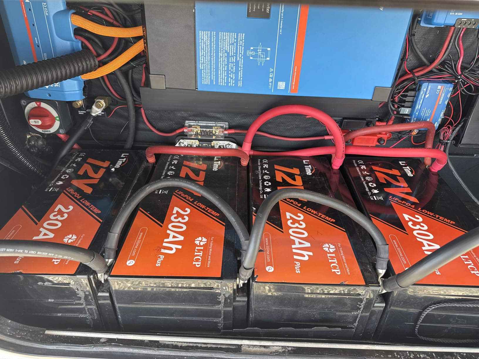 Litime 12V 230Ah Deep Cycle LiFePO4 Battery for RV, Camper, Travel Trailer customer photo 1