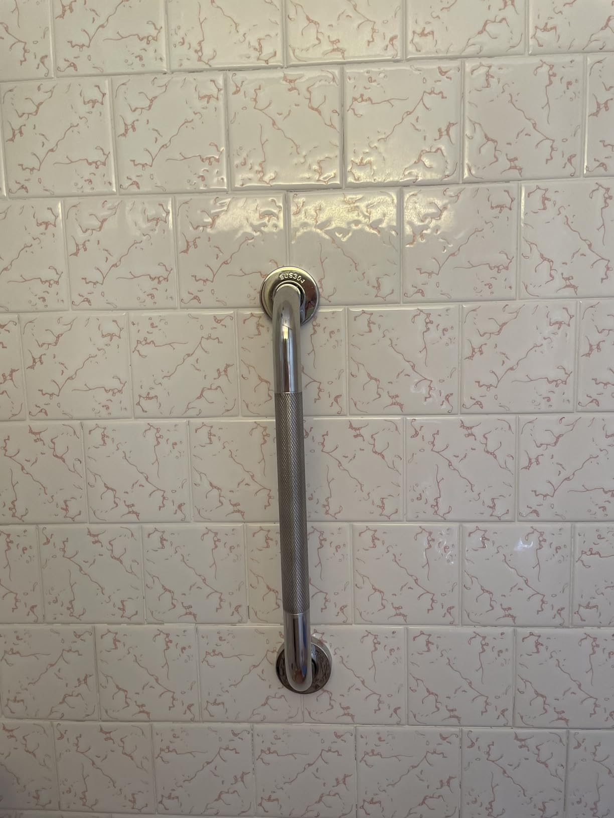 Grab Bars for Shower, 16 Inch Shower Handle, 2 Pack, Polished Nickel customer photo 2