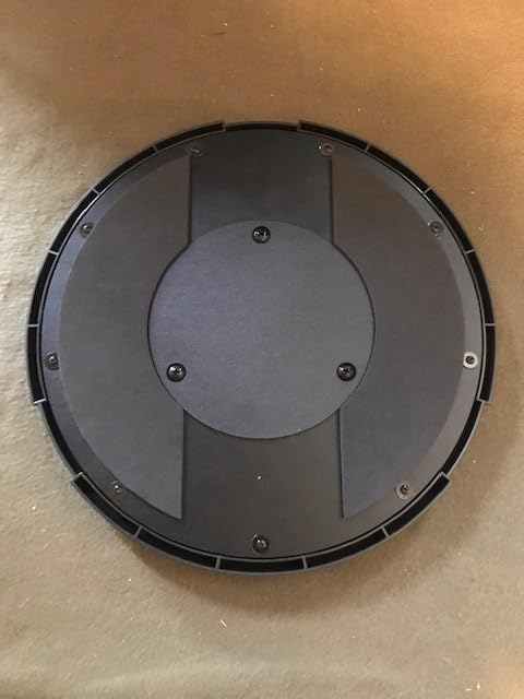 Drum Practice Pad 12 Inches, Donner Quiet Drum Pad with Removable Snare Simulation Built-in 800 Steel Balls, Drum Sticks, 40 Standard Rudiments(Black) customer photo 1