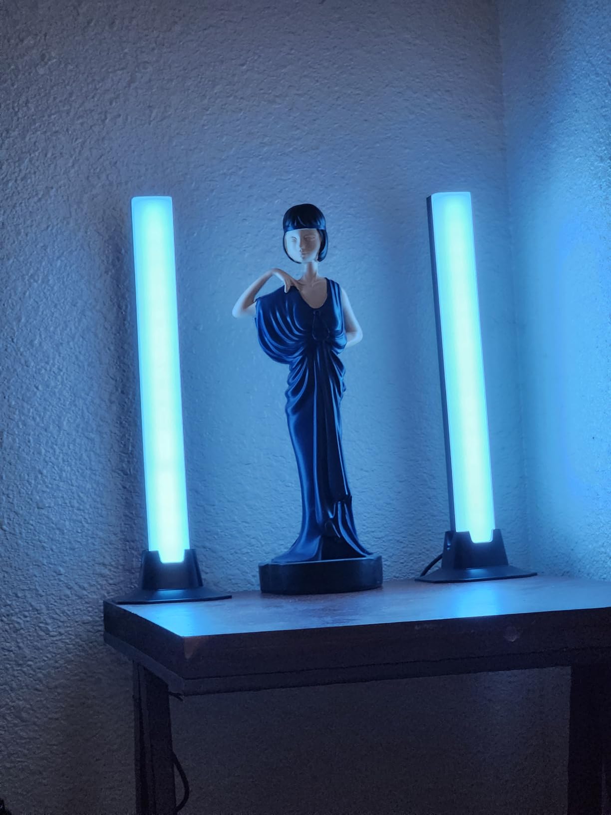 RGB Light Bar Music Sync RGB IC LED Lights Bars USB Powered Remote Control | velted Ambient Lighting Bar, Color Changing Gaming TV Backlight customer photo 1