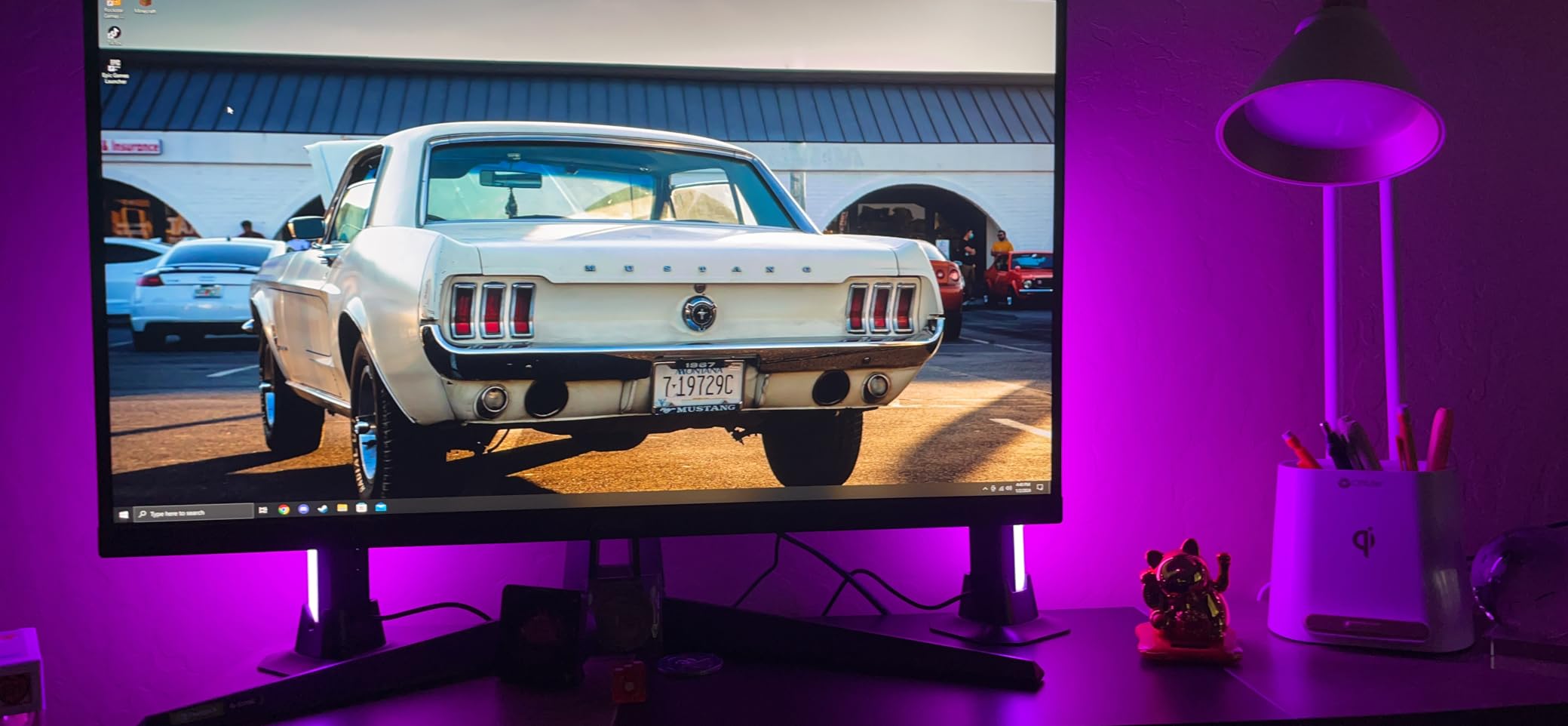 RGB Light Bar Music Sync RGB IC LED Lights Bars USB Powered Remote Control | velted Ambient Lighting Bar, Color Changing Gaming TV Backlight customer photo 2
