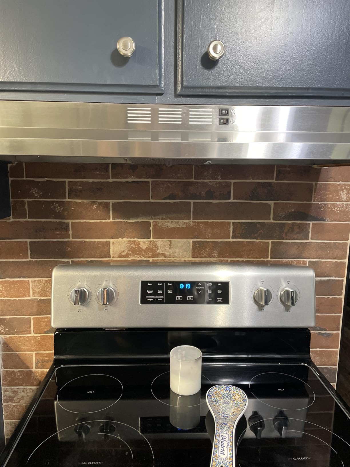 SNDOAS Range Hood 30 inch Under Cabinet, Ducted/Ductless Convertible Kitchen Hood, Stainless Steel Vent Hood with LED Light,Under Cabinet Hood with 2 Speed Exhaust Fan,Black customer photo 1