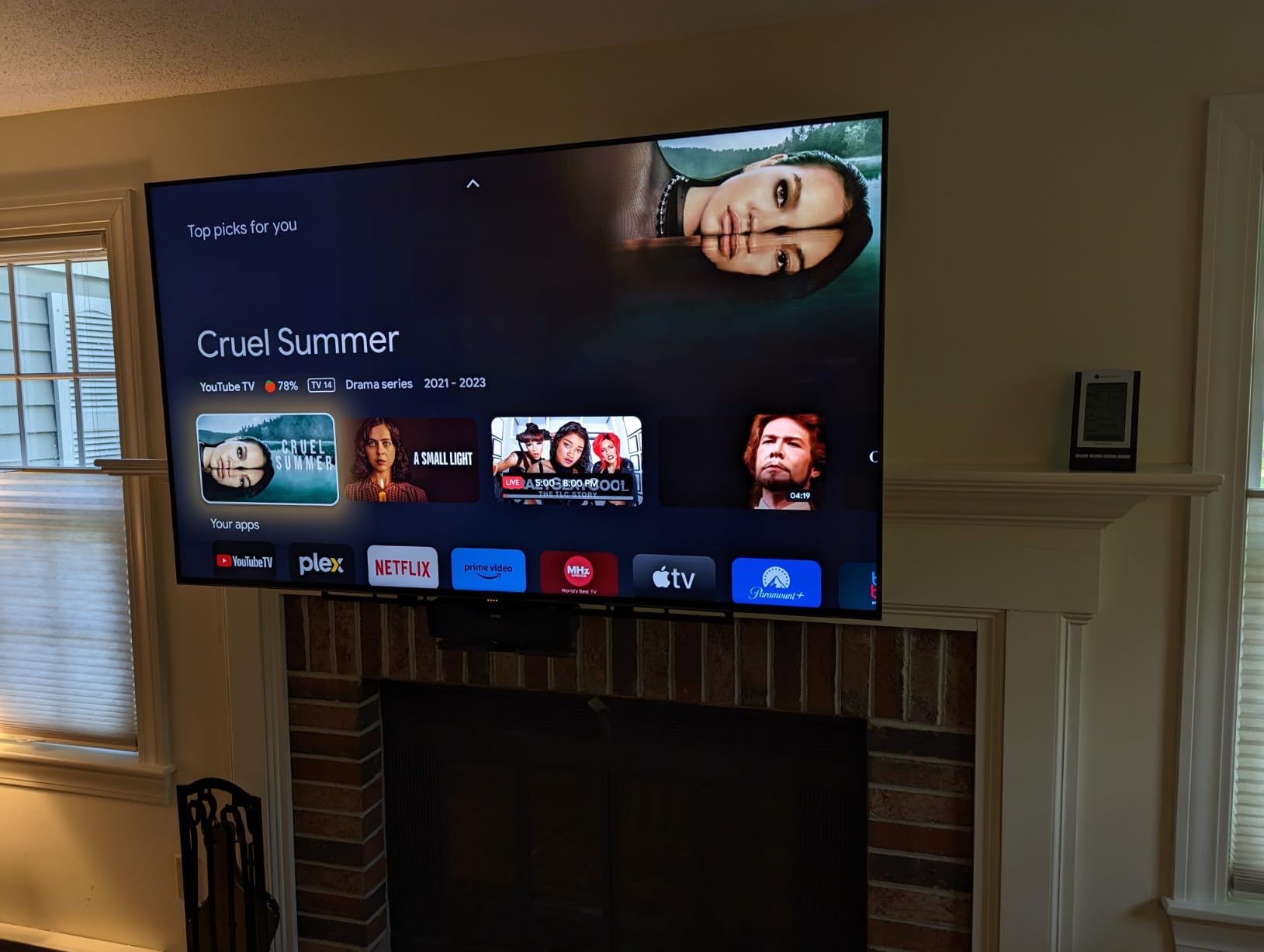 TCL 85-Inch Q7 QLED 4K Smart TV with Google TV (85Q750G, 2023 Model) Dolby Vision, Dolby Atmos, HDR Ultra, 120Hz, Game Accelerator up to 240Hz, Voice Remote, Works with Alexa, Streaming UHD Television customer photo 1