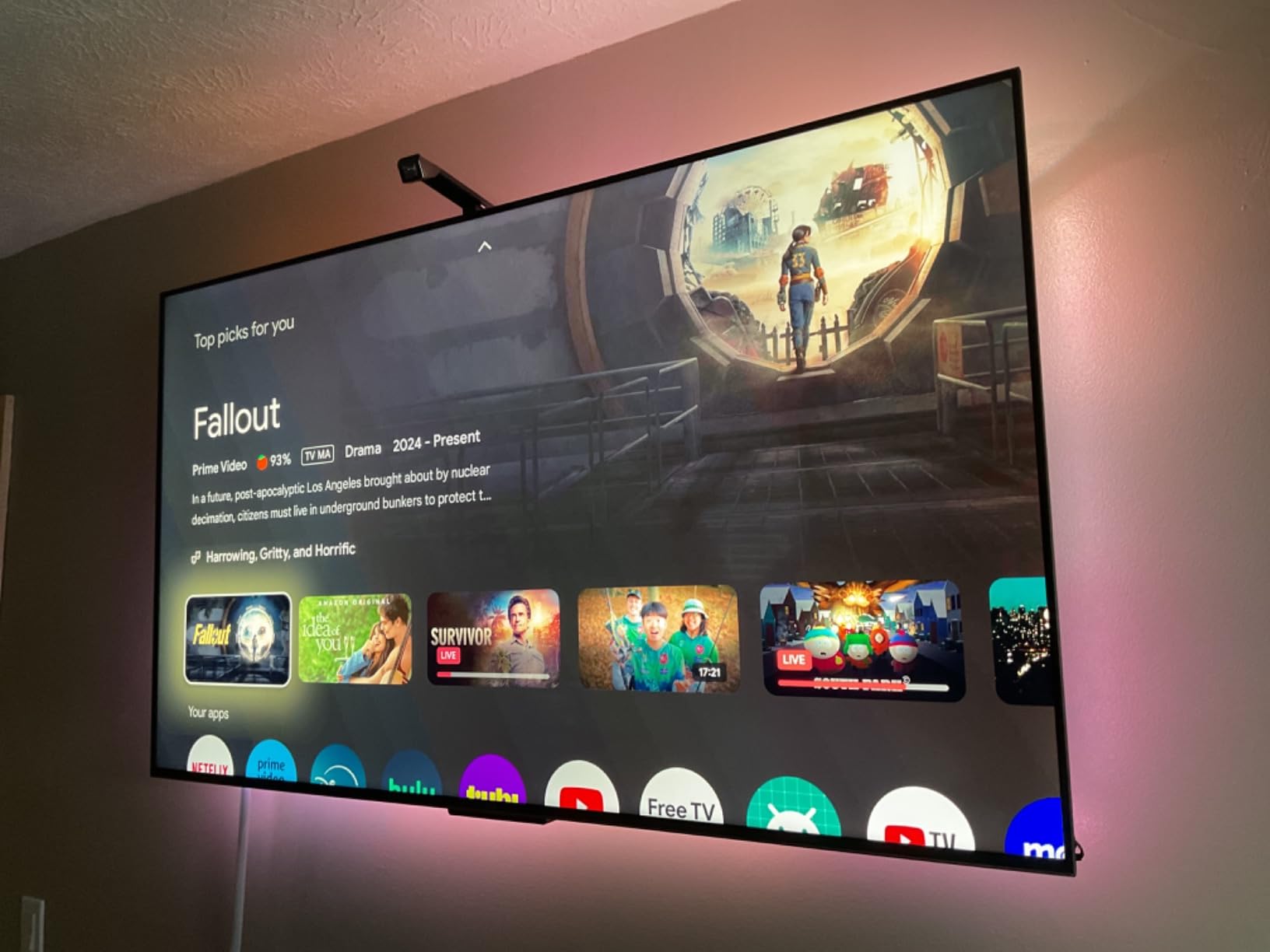 TCL 85-Inch Q7 QLED 4K Smart TV with Google TV (85Q750G, 2023 Model) Dolby Vision, Dolby Atmos, HDR Ultra, 120Hz, Game Accelerator up to 240Hz, Voice Remote, Works with Alexa, Streaming UHD Television customer photo 2