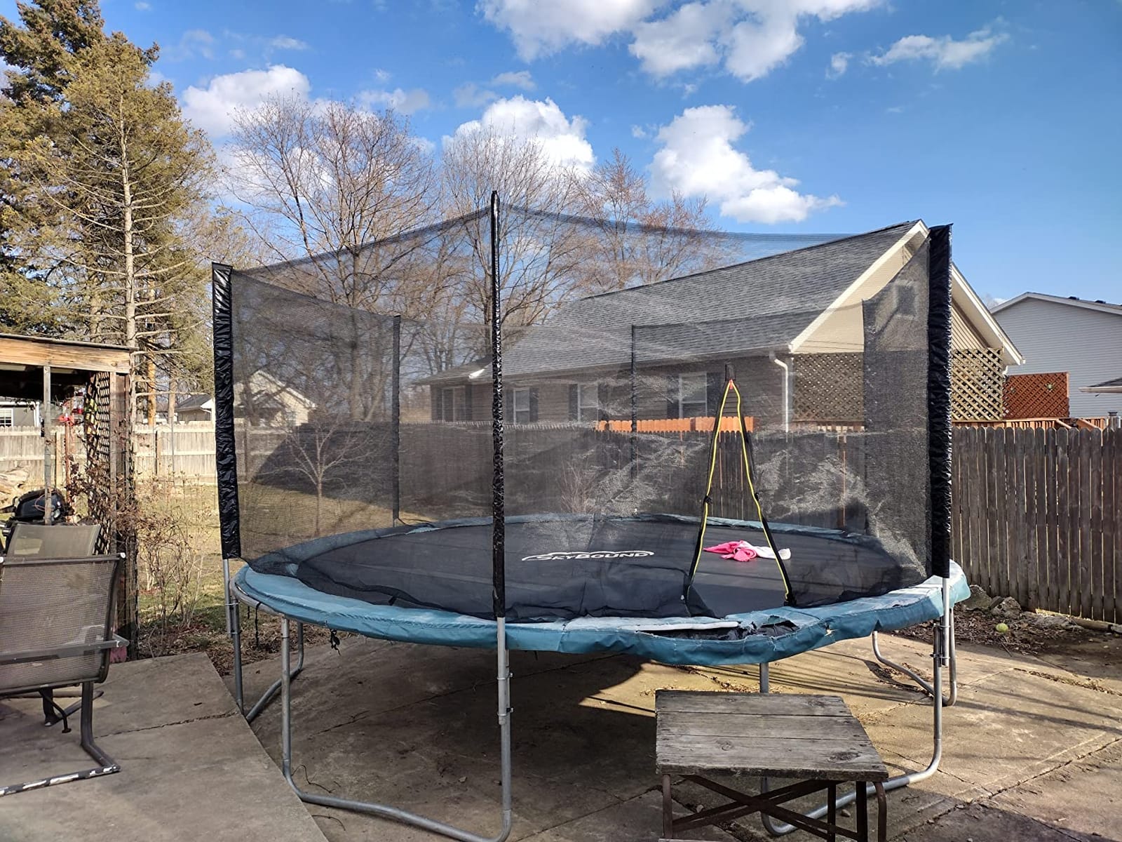 Giantex Trampoline Safety Net, Replacement Enclosure Net customer photo 1