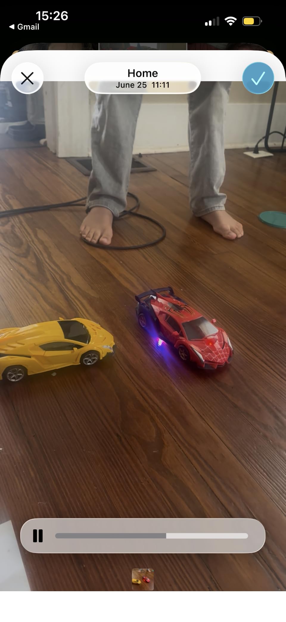 Transform Remote Control Car Toys for Boys 4-6, Drift RC Car Yellow customer photo 1