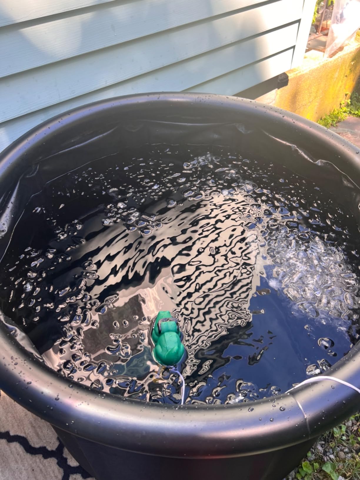 The Cold Pod Ice Bath Tub for Athletes XL: Cold Plunge Tub Outdoor with Cover,116 Gallons Portable Ice Bath Cold Water Therapy Plunge Pool,Large Ice Tub for Cold Dippers at Home customer photo 1
