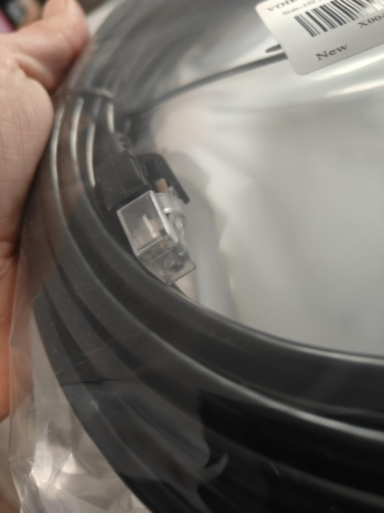 Cat 6 Outdoor Ethernet Cable 100 ft, 24AWG 10Gbps Cat6 Cable Cord Waterproof Direct Burial LLDPE UV Jacket, Internet Network Cable with 20 Ties Support POE Cat6 Cat5e Cat5, CCA, UTP for PC customer photo 2