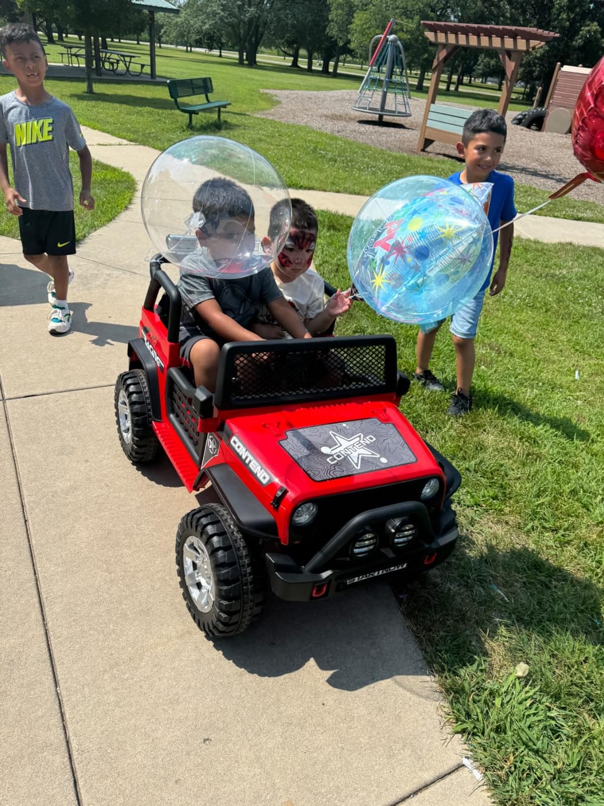 SEHOMY Electric Car for Kids 110LBS, 2-Seater, Parent Remote, Dual Motor customer photo 1