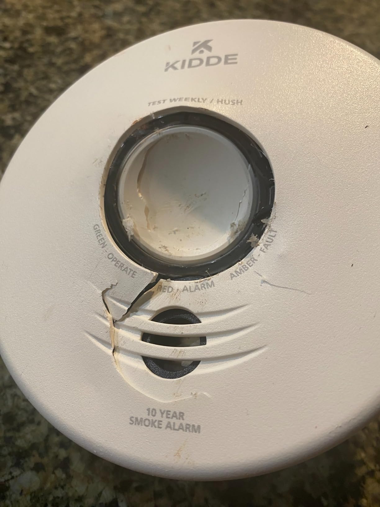 Kidde Smart Smoke Detector, WiFi, Alexa Compatible Device, Hardwired w/Battery Backup, Voice & App Alerts customer photo 1