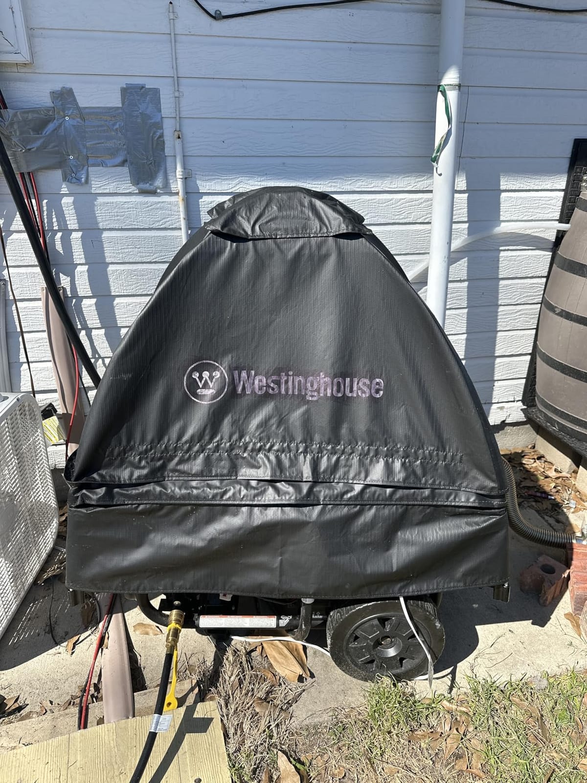 Westinghouse WGenTent Generator Running Cover for Open Frame Generators,Black customer photo 2