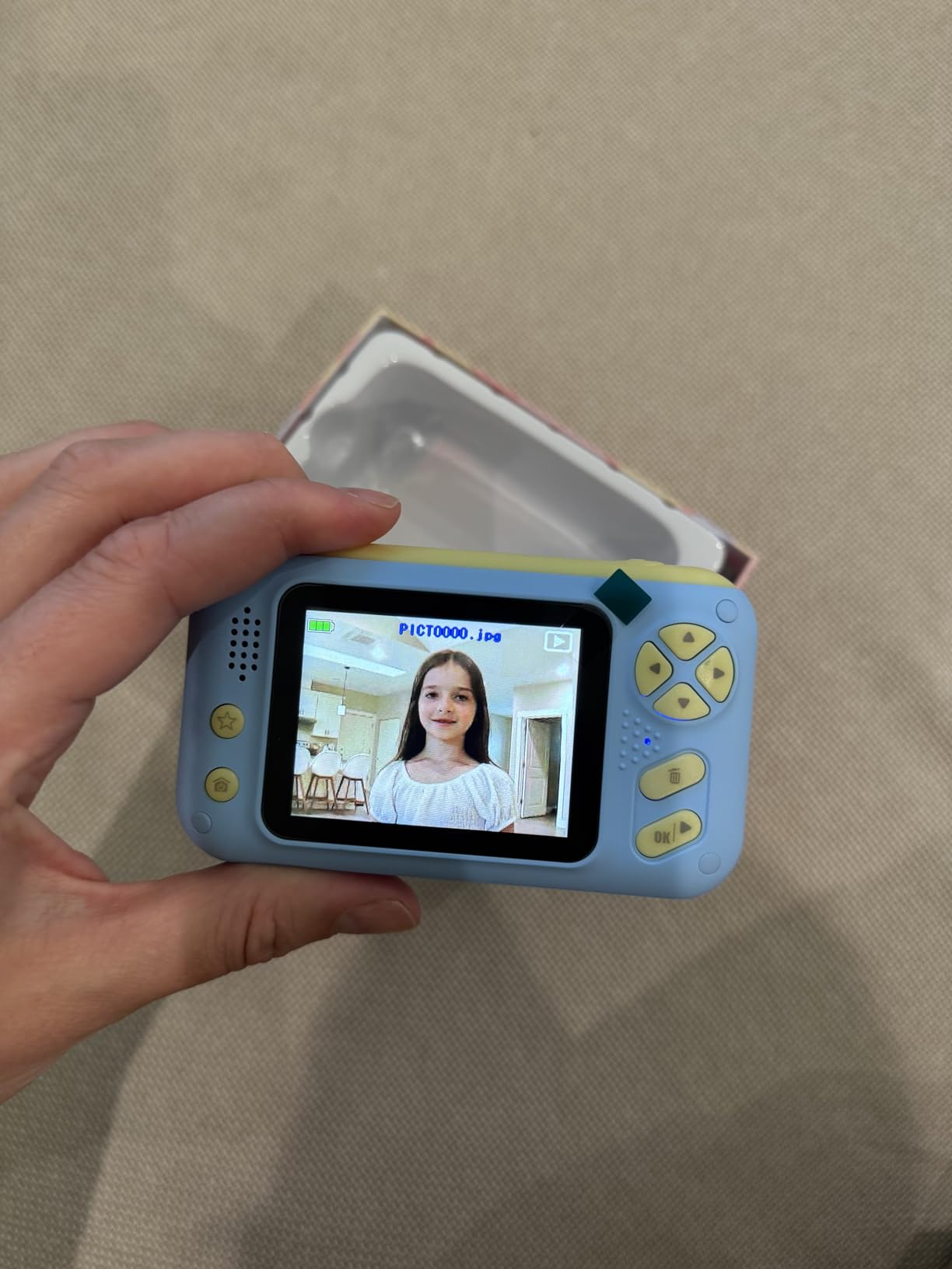 Makolle Kids Camera Toys for Girls 3-12 Year Old,HD Digital Video Camcorder Camera with Tripod,Children Chritmas Birthday Gift with SD Card-Pink customer photo 1