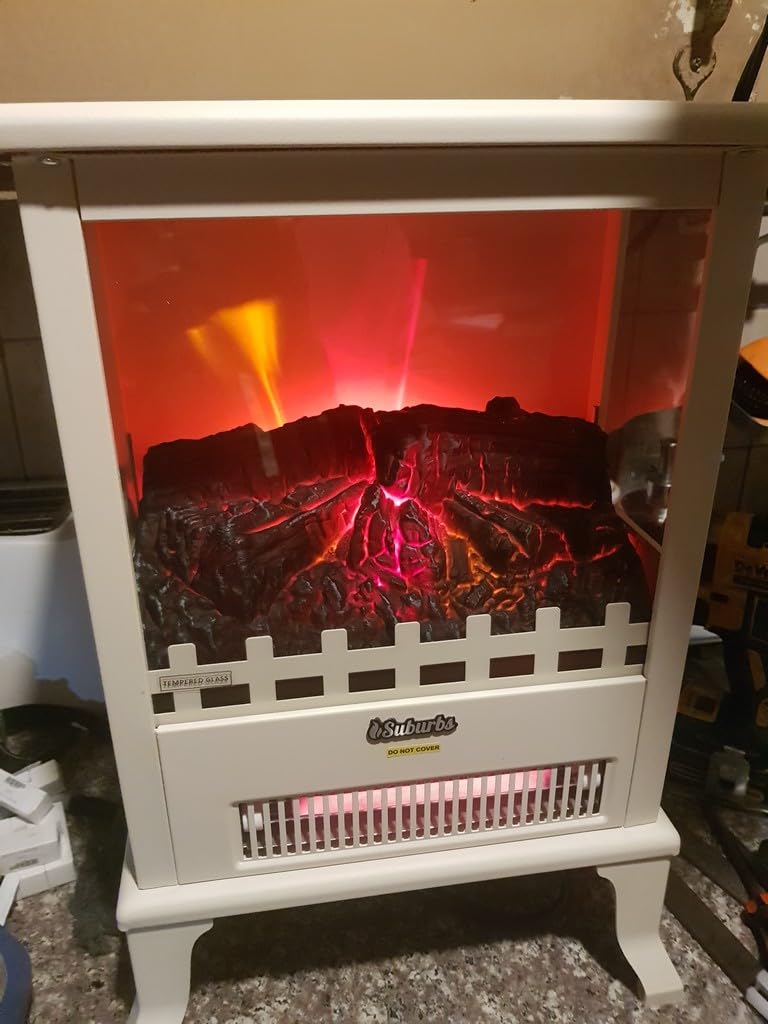 TURBRO Suburbs TS17Q Infrared Electric Fireplace Stove customer photo 2