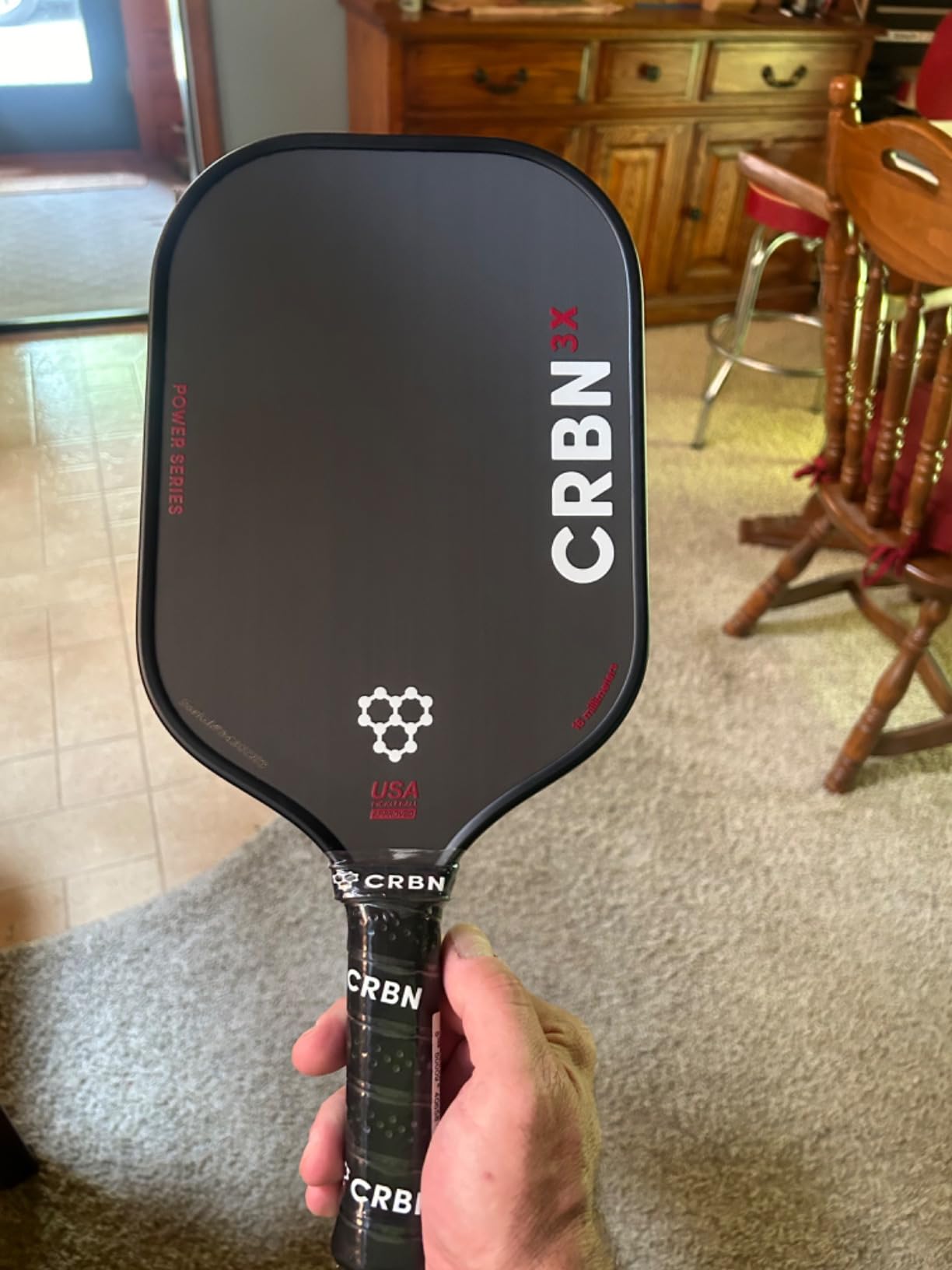 CRBN Pickleball - X Series Power Paddle customer photo 2