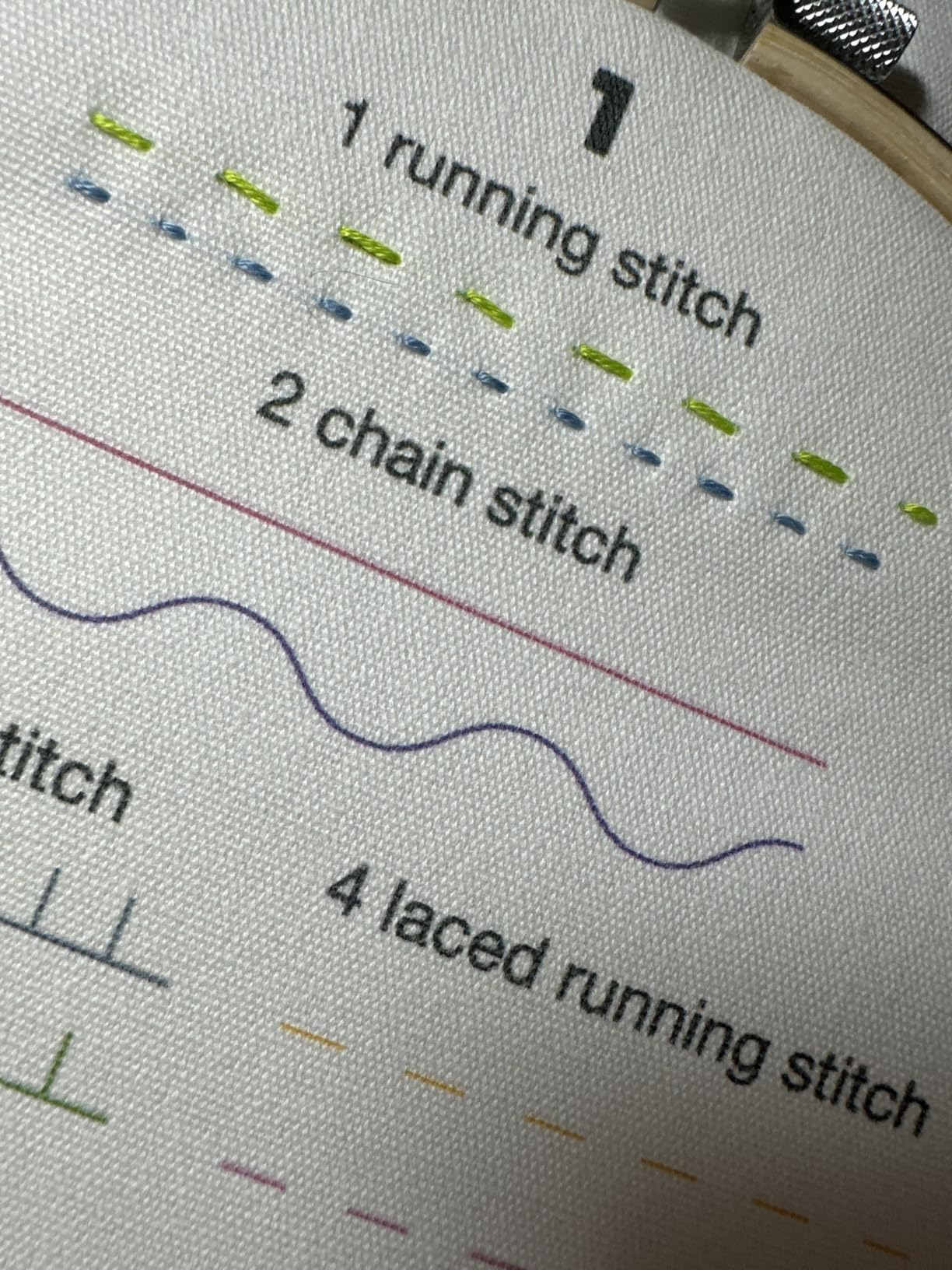 Craftwiz 4-Piece Starter Embroidery Kit for Beginners and Expert with Simple Patterns, Learn 29 Stitches with Hand Embroidery Kit customer photo 2