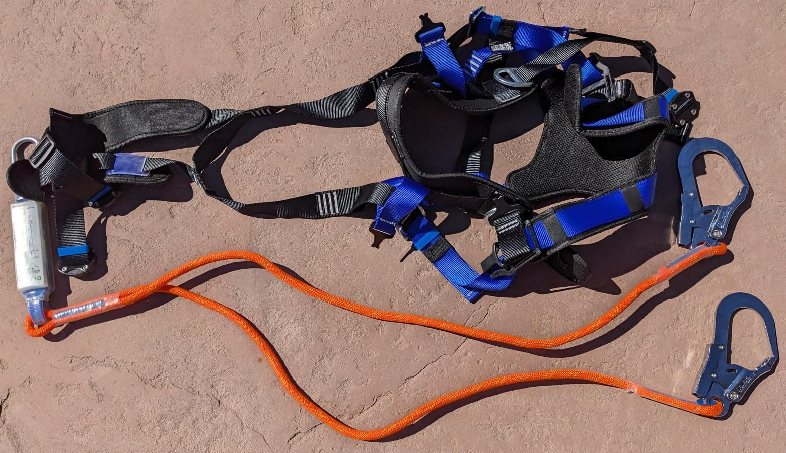 DIJJIG Safety Harness Fall Protection Kit with Shock Absorbing Lanyard customer photo 2