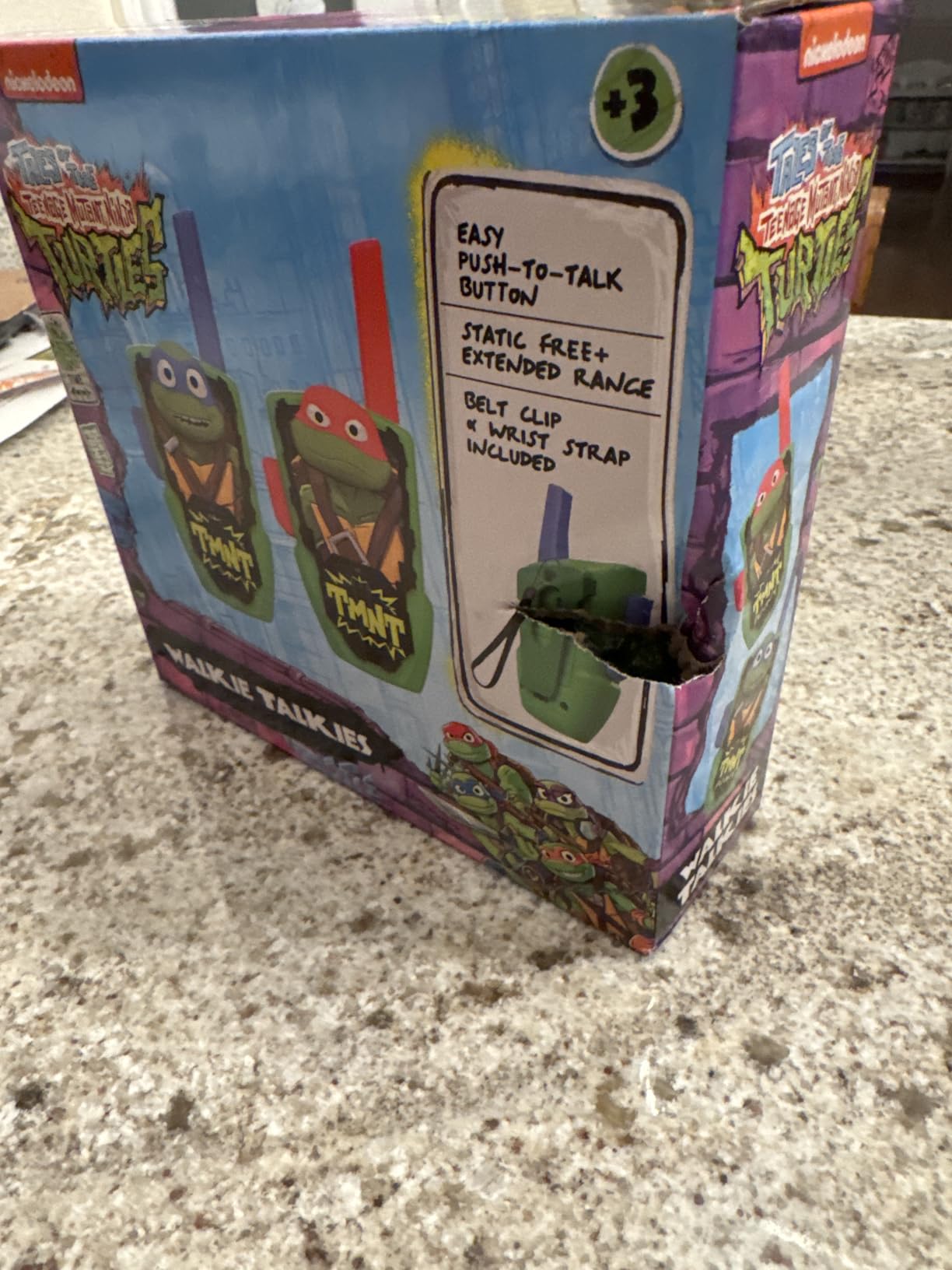 Teenage Mutant Ninja Turtles Walkie Talkies for Kids, Indoor Outdoor Toys customer photo 1