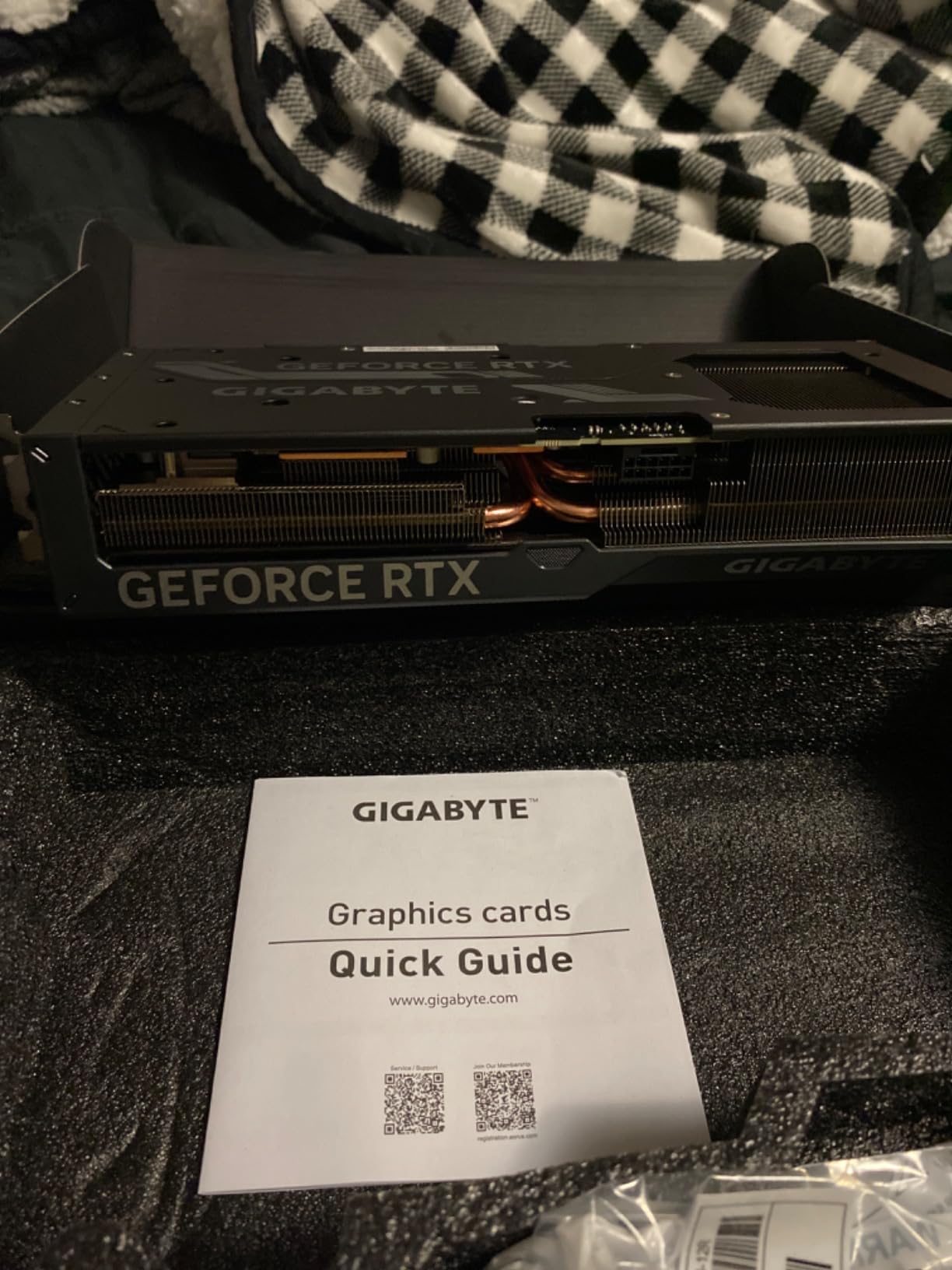 Gigabyte GeForce RTX 4070 Ti WINDFORCE OC 12G Graphics Card, 3X WINDFORCE Fans, 12GB 192-bit GDDR6X, GV-N407TWF3OC-12GD Video Card customer photo 1