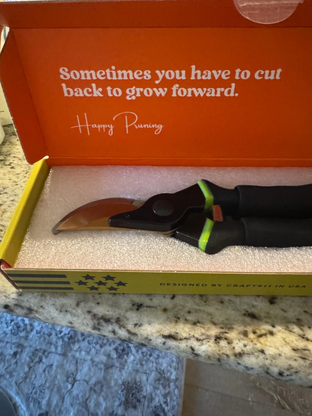 Ultra Sharp Japanese Steel Pruning Shears - Cuts 3X Easier, Weak Hand Arthritis Clippers, Rust-Resistant Titanium Coated Pruner, Effortlessly Cuts 3/4 Inch customer photo 2