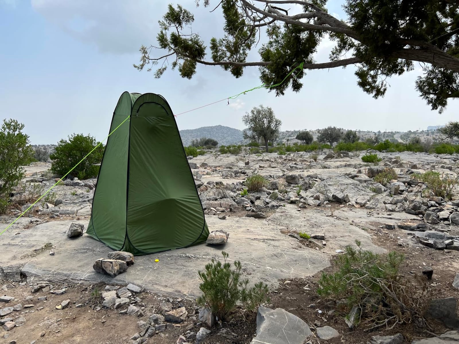 Portable Toilet Kit, Camping Toilet with Pop-Up Privacy Tent and Poo Gel Toilet Bags, Washable Portable Outdoor Showers Changing Rooms customer photo 2