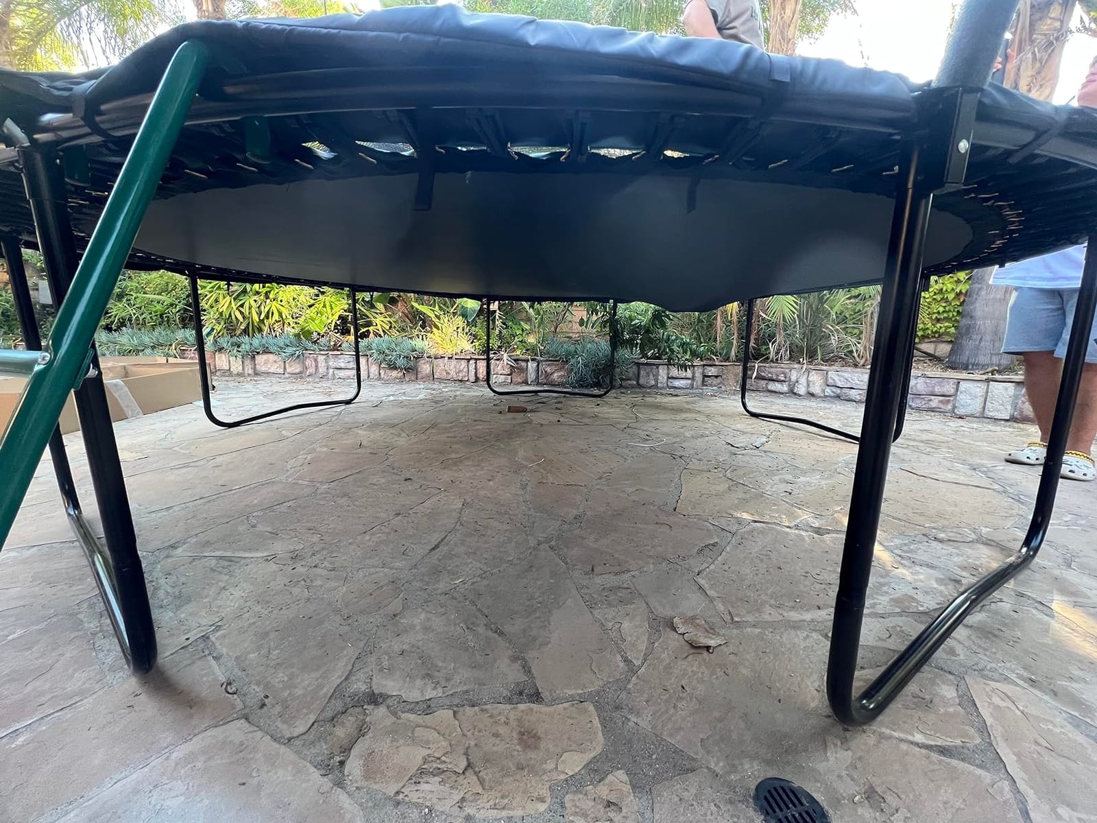 SkyBound 14 FT 12 FT 10FT 8FT 6FT Springless Trampoline for Kids and Adults - Recreational Trampolines with AntiRust Coating - Bungee Cords Outdoor Trampoline for Kids - No-Gap Design Zipper System customer photo 2