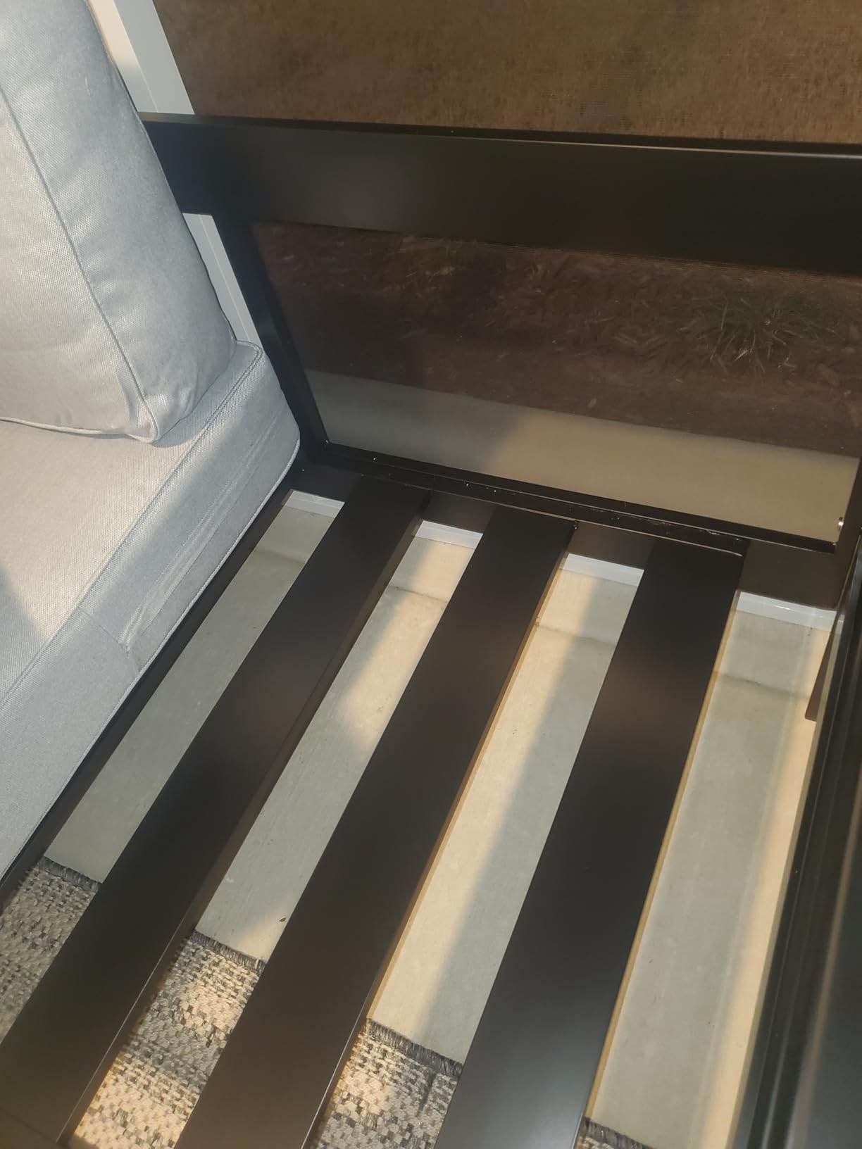 Aluminum Patio Sofa, 3.2