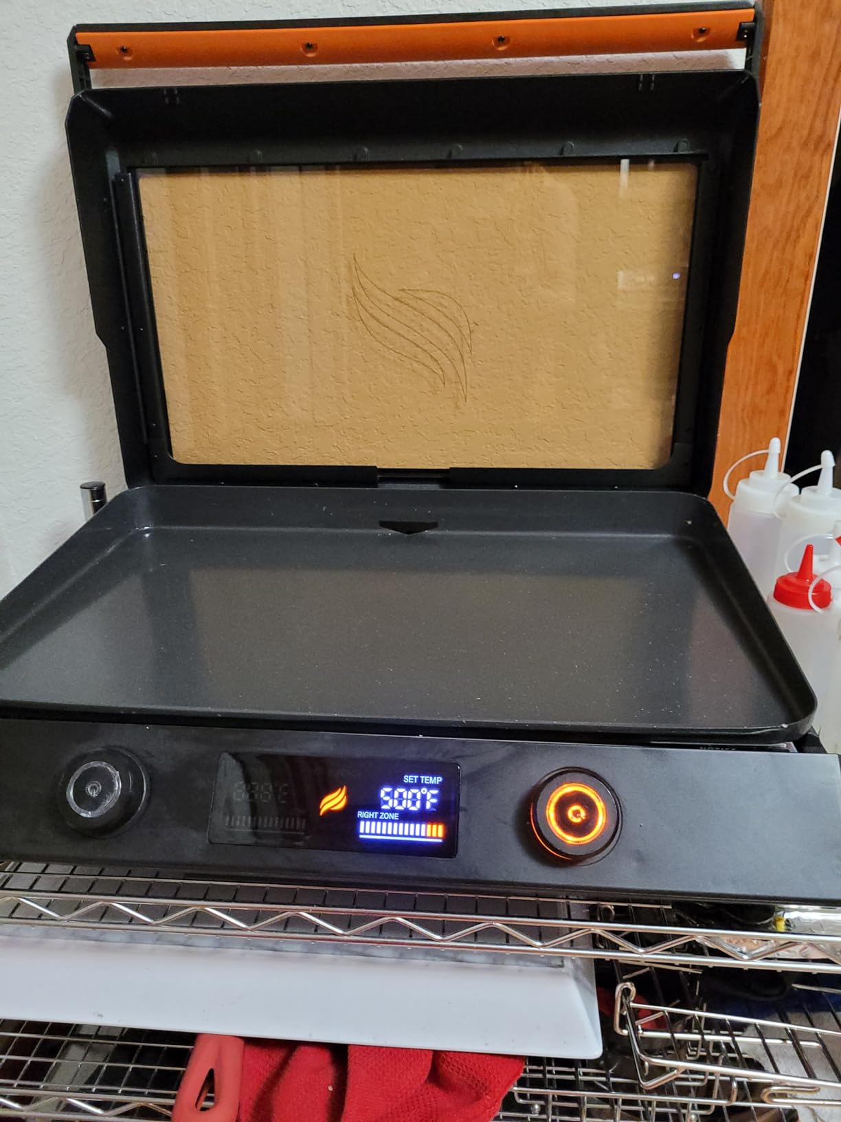 22 Inch Electric Griddle Nonstick with Lid, 8001 E-Series Tabletop Large Griddle By Blackstone with Blackstone Griddle Accessories For Indoor and Outdoor Use customer photo 2