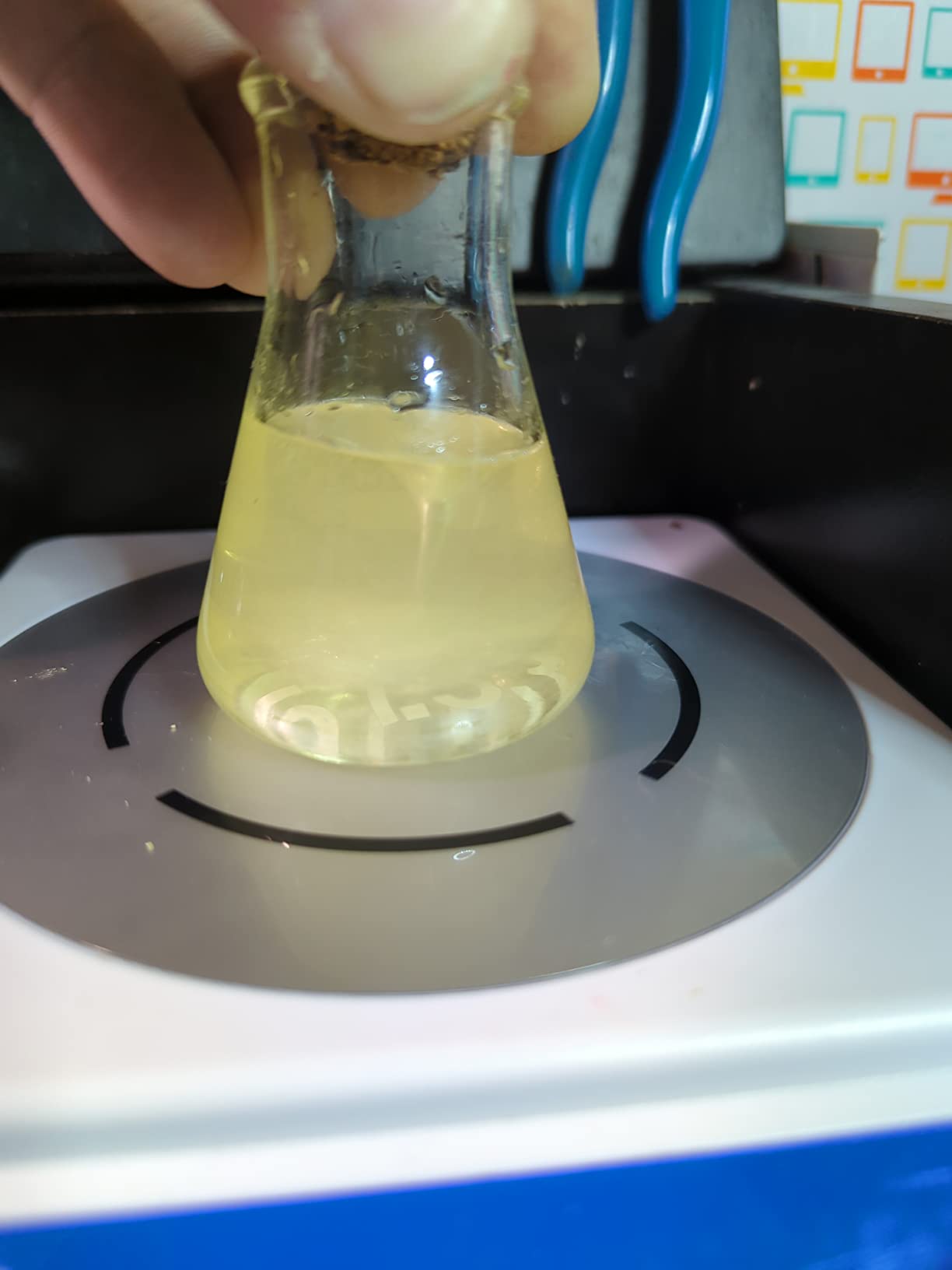 Digital Magnetic Stirrer with Timer, Magnetic Stir Plate with LCD Display customer photo 1