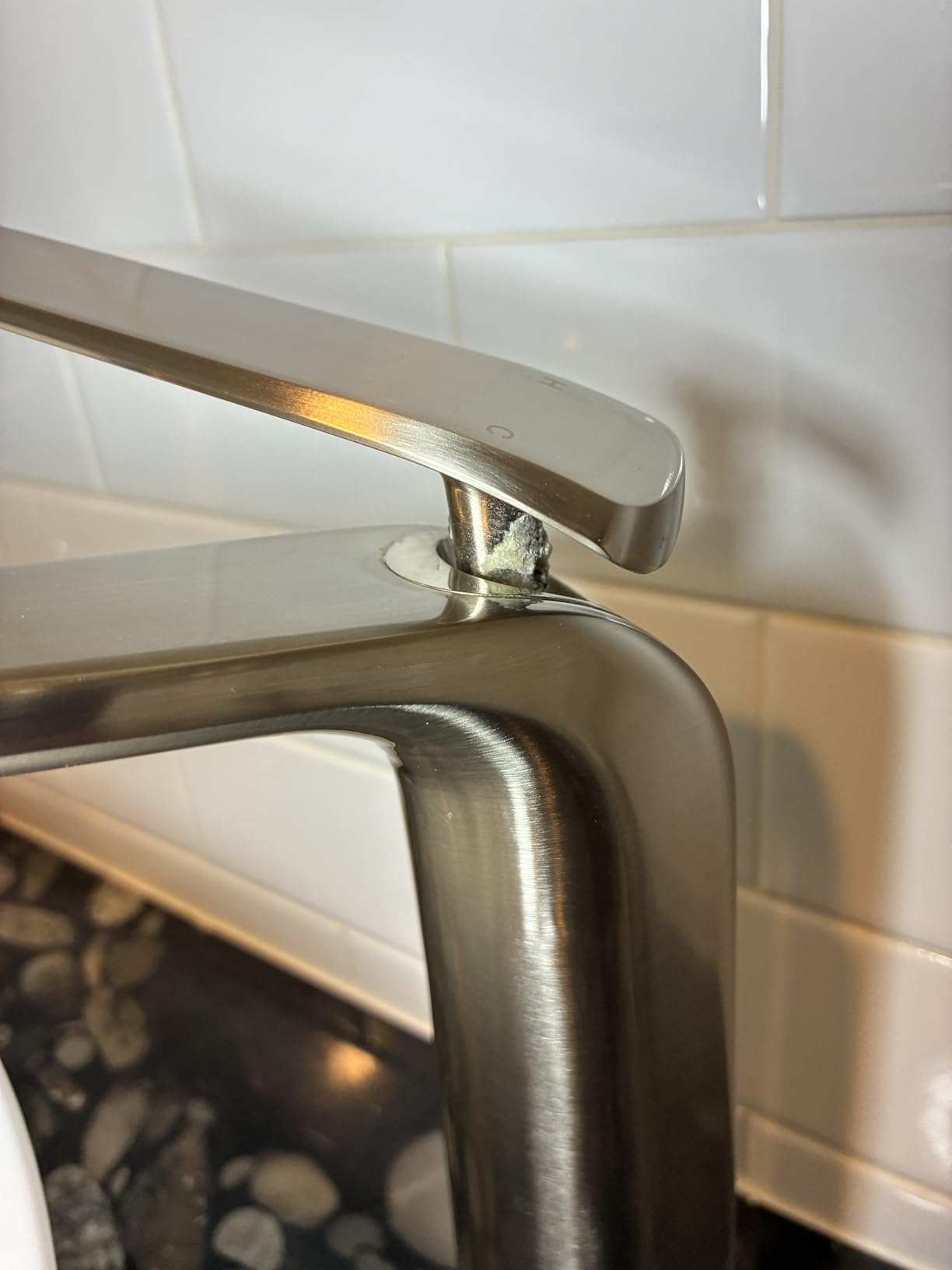 TOCALOCA Tall Vessel Sink Faucet Chrome Bathroom Mixer Tap 1 Hole 1 Handle customer photo 1