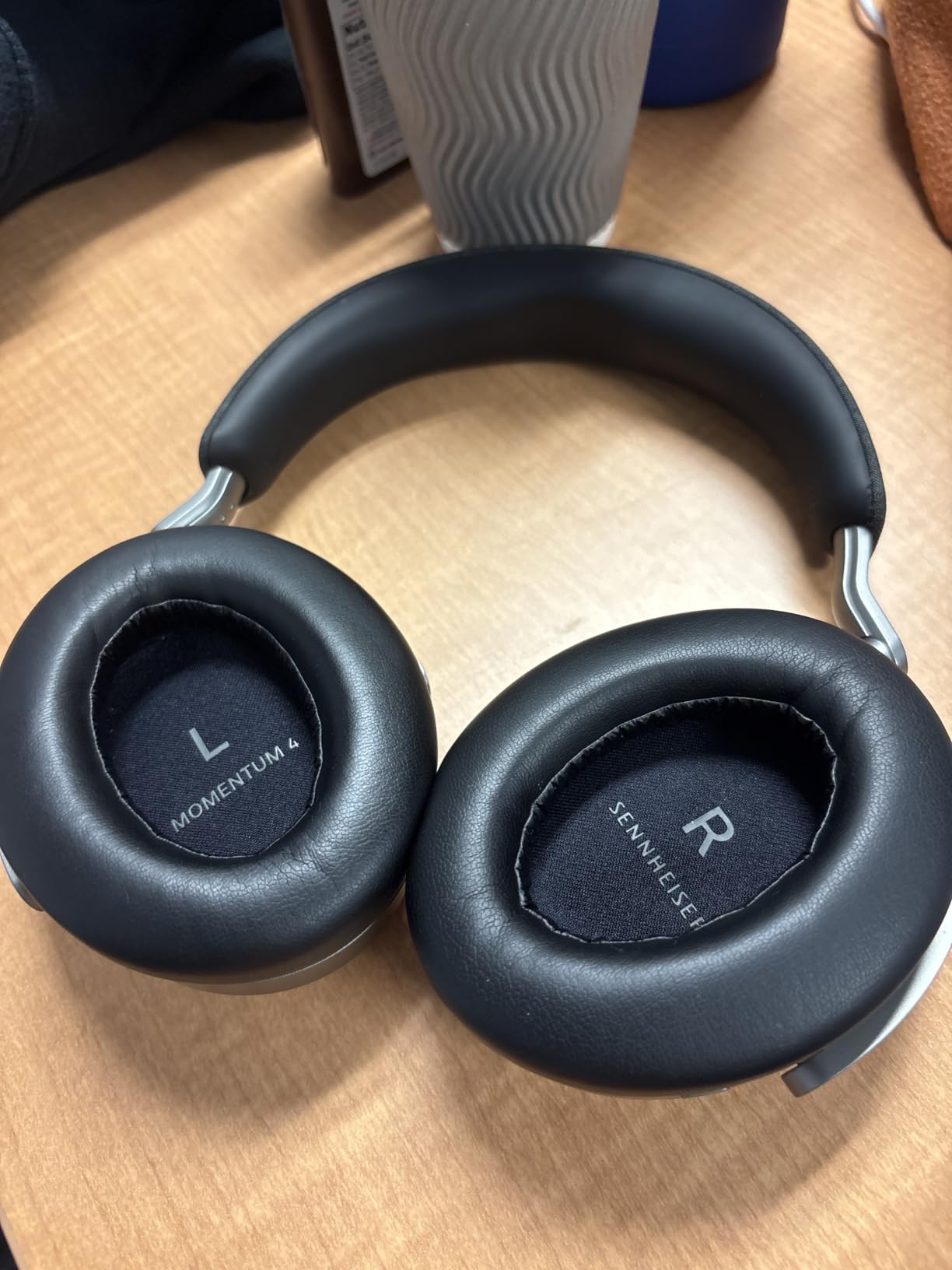 Sennheiser Momentum 4 Wireless Headphones, ANC, 60 Hr Battery, Black/Copper customer photo 1