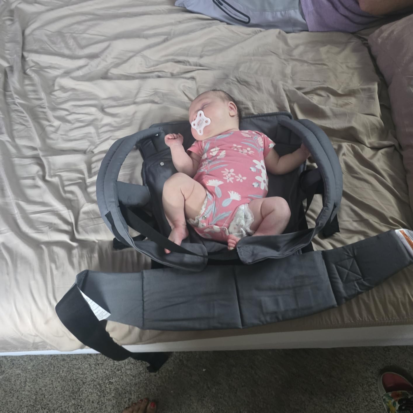 Momcozy PureHug Baby Carrier - Ergonomic, Cozy and Lightweight for 7-45 lbs customer photo 1