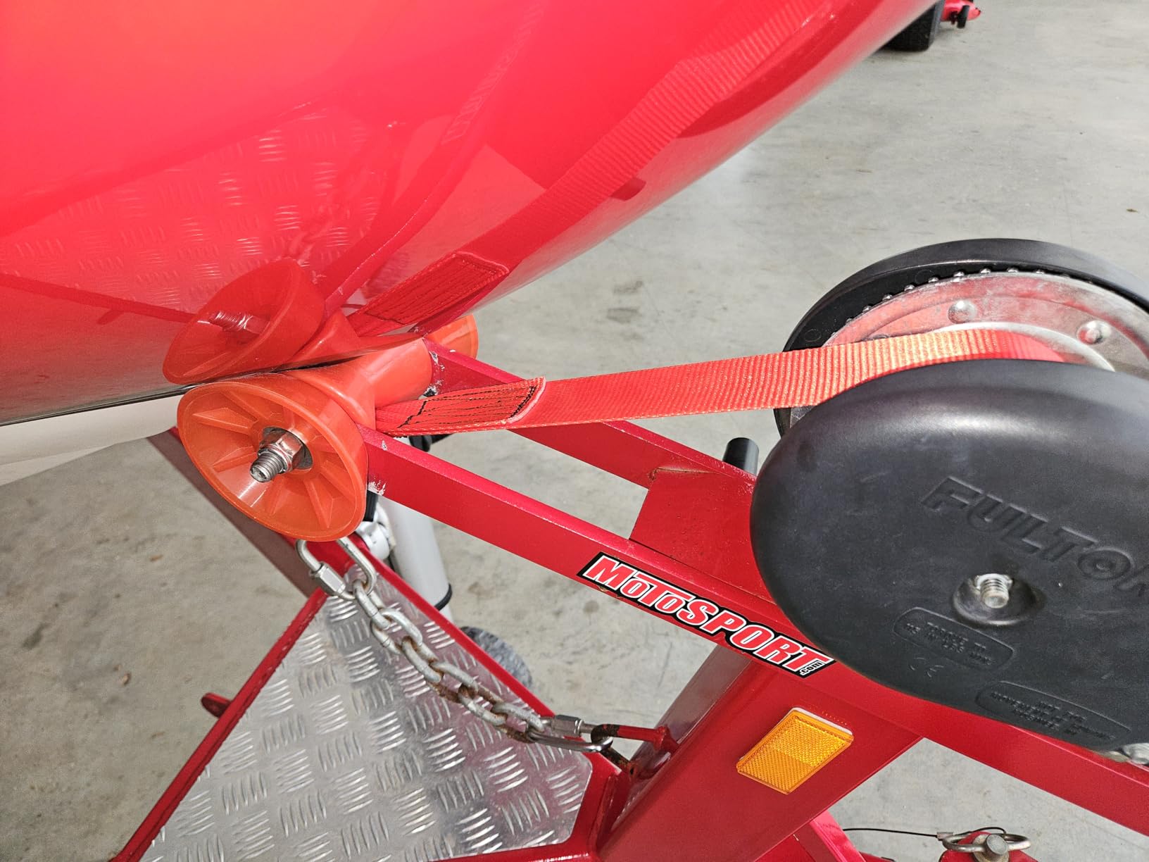 Heavy Duty Boat Trailer Winch Strap with Hook - 2