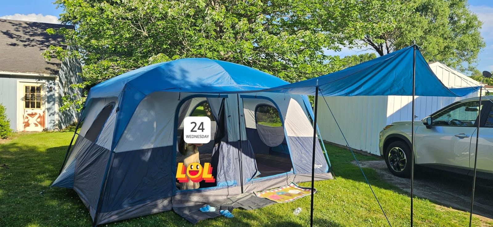 PORTAL Camping Tent, 6/8 /10 Person Instant Cabin Tent with Rainfly, Large Mesh Windows & Upgraded Ventilation, Portable Big Tents with Carry Bag for Family Outdoor, Backpacking, Hiking customer photo 1