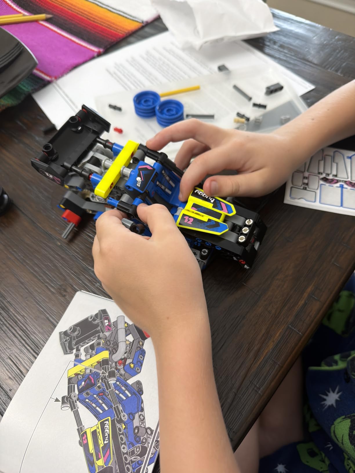 LEGO Technic Off-Road Race Buggy Toy Car - Building Set for Boys & Girls, Ages 8+ - Race Car W/Detailed Features - Gift for Birthdays - 42164 customer photo 2