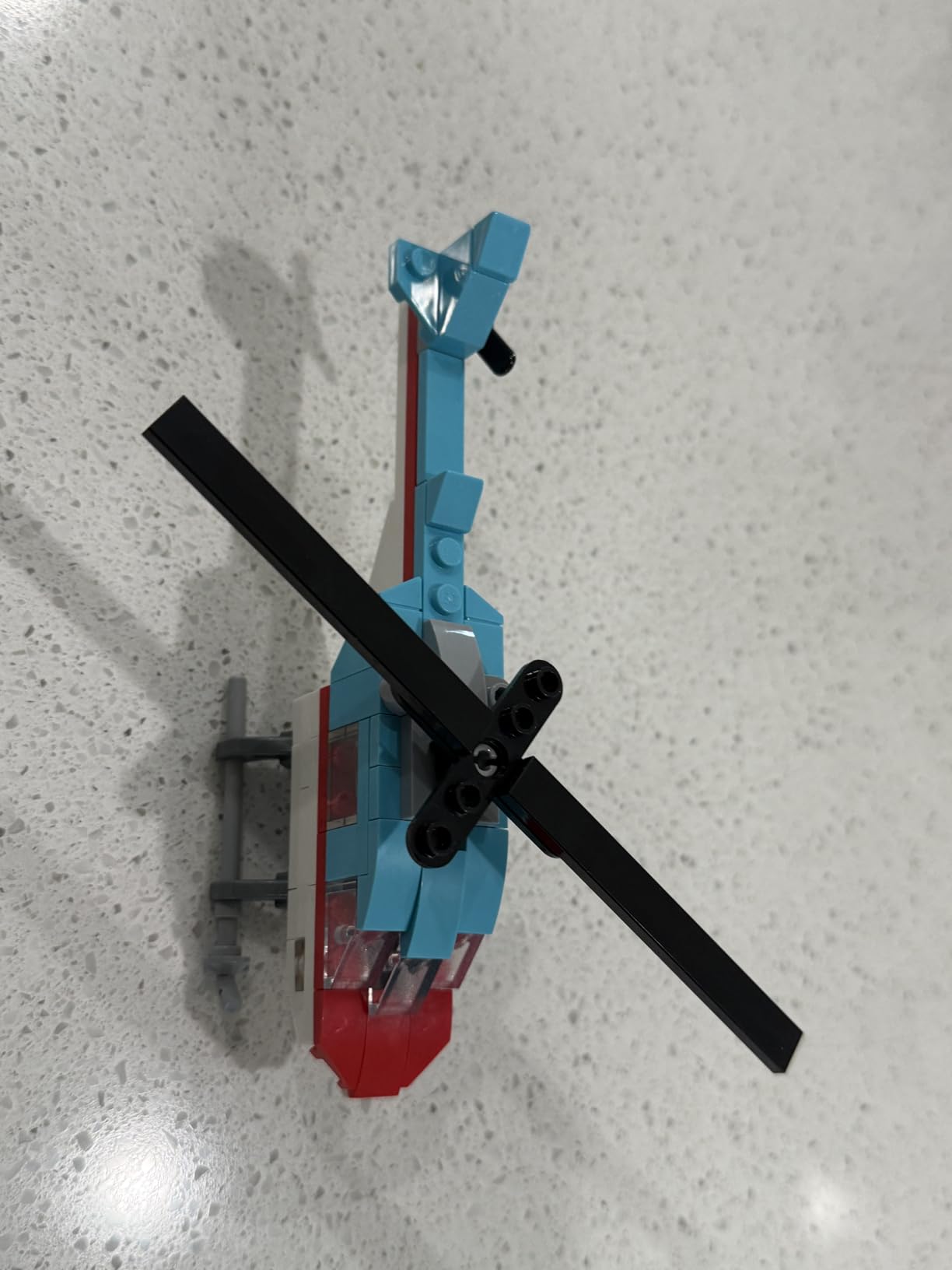 LEGO Creator 3 in 1 Flatbed Truck with Helicopter Toy, Transforms from Flatbed Truck Toy to Propeller Plane to Hot Rod and SUV Cars, Gift Idea for Boys and Girls Ages 7 Years Old and Up, 31146 customer photo 1