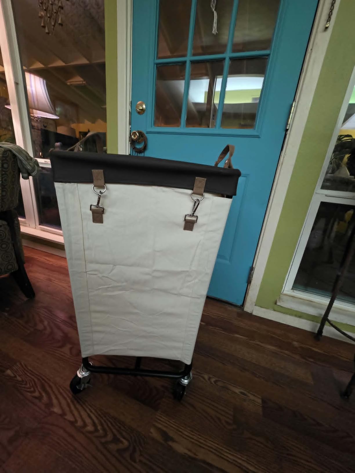 StorageWorks 160L Laundry Basket with Wheels, Rolling Hampers for Clothing customer photo 2